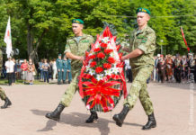 У мемориального комплекса «Курган Славы» прошел торжественный митинг и гражданско-патриотическая акция «Беларусь — земля славы ратной»