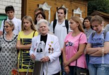 В Гомеле появилась мемориальная доска памяти героя-подпольщика Романа Тимофеенко