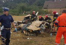 Два человека погибли при крушении вертолета в Польше
