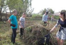 Добрые дела волонтёров Стодоличской средней школы