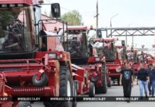 Более 25 новых кормоуборочных комбайнов отправятся в хозяйства Гомельской области ТЕХНИКА