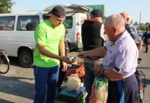 В Лельчицах прошла первая осенняя сельскохозяйственная ярмарка