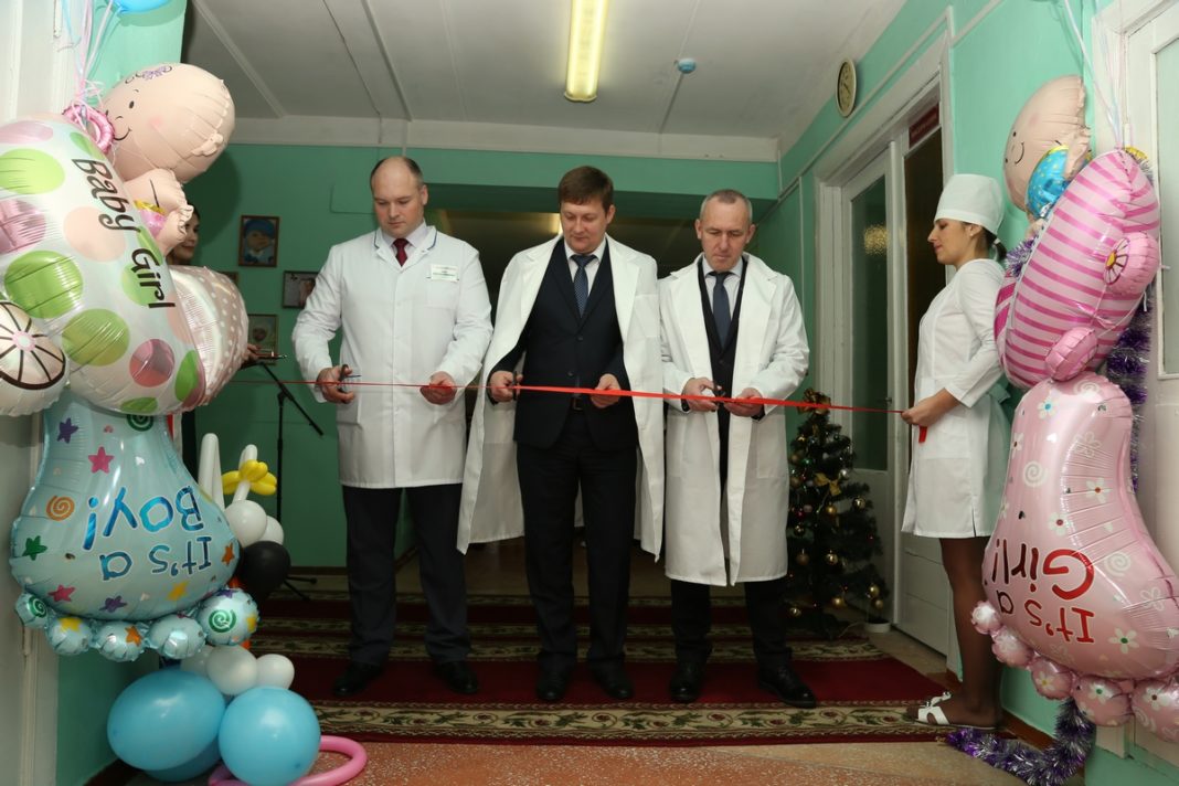 лельчицы, роддом, больница, открытие, ремонт
