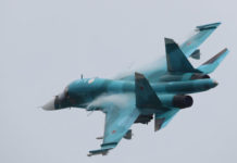 В России столкнулись два истребителя Су-34