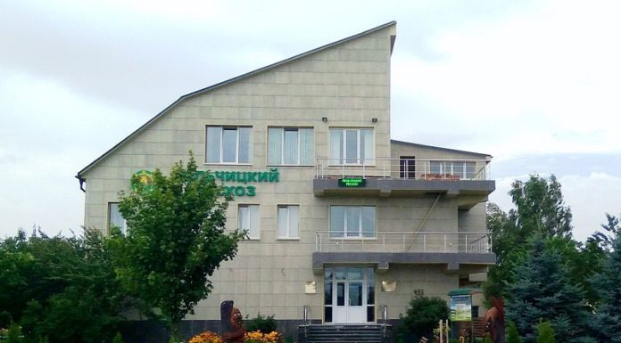 Лельчицкий лесхоз,здание