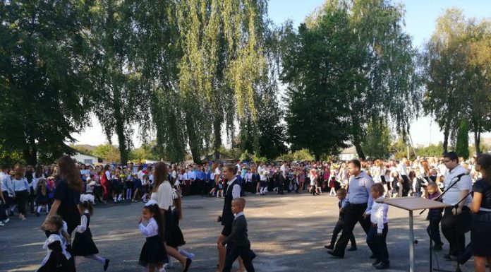 День знаний, 1 сентября, СШ№1, Лельчицы