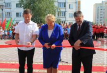 В Мозыре после длительной реконструкции состоялось торжественное открытие бассейна Мозырь, бассейн