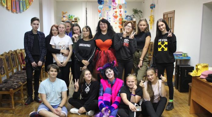 сумерки, библиотека, Лельчицы