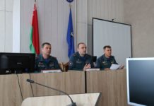 В Лельчицах проходит первый этап комплексных учений ГСЧС и ГО РОЧС, учения, Лельчицы