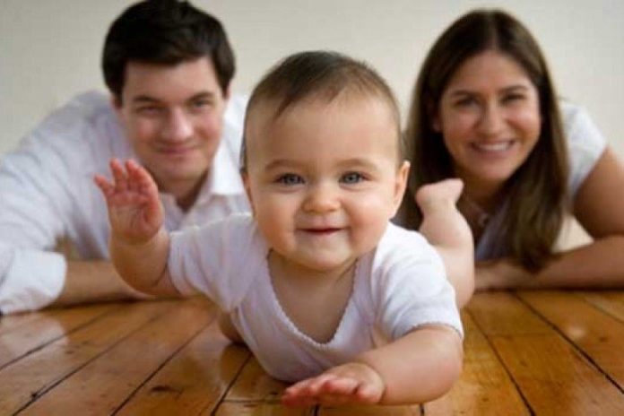 молодая семья