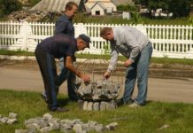 глушковичи, озеленение, благоустрйоство