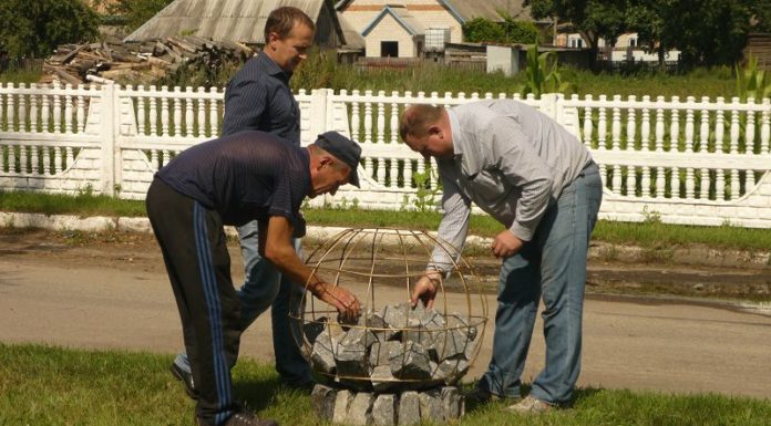 глушковичи, озеленение, благоустрйоство