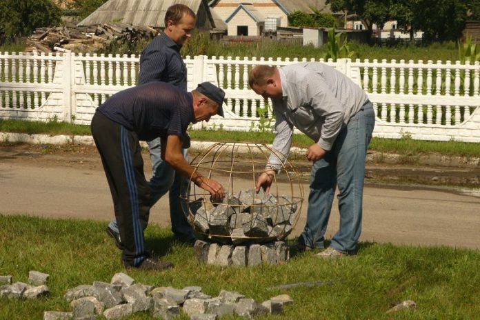 глушковичи, озеленение, благоустрйоство