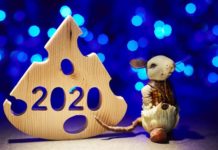 С Новым годом! Поздравление от руководства района новый год, 2020
