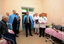 Председатель облисполкома Геннадий Соловей встретился с коллективом Добрушской центральной районной больницы Соловей, Гомель, больница