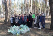 «Неделя леса»: школьники Лельчицкой СШ №1 позаботились о порядке в лесу дети, лес