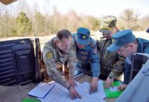 Серьезный лесной пожар в Лельчицком районе ликвидирован РОЧС, пожар, Лельчицкий район