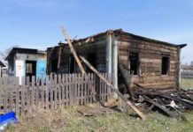 В Лельчицком районе на пожаре погиб человек
