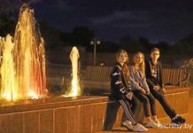 Лельчицы, салют, 9 мая, День победы, Лельчане