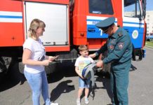 Воспитанник яслей-сада №4 Арсений Лось стал призёром областного конкурса «Я б в спасатели пошёл» РОЧС