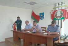 О безопасности на выборах. Лельчицкие спасатели посетили РОВД РОВД, РОЧС