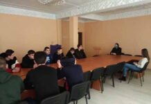 Встреча инспектора ИДН с учащимися лицея