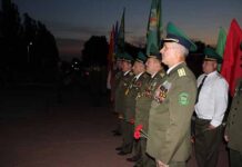 Мозырские пограничники почтили память первых жертв жесточайшей войны в истории человечества