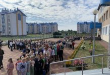 На базе районной гимназии проведена плановая эвакуация