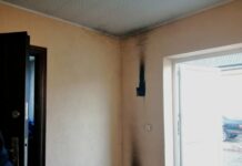 Пожар жилого дома произошёл в Лельчицах