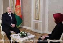 Лукашенко дал интервью турецкой телерадиокомпании TRT
