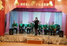 Военный оркестр Мозырского пограничного отряда выступил перед жителями приграничья