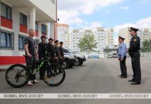 Гомельская милиция начала использовать велосипеды для скрытого контроля за состоянием правопорядка