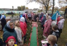Богослужение по случаю 225-летия церкви в Приболовичах