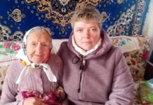 В рамках благотворительной акции «От всей души» поздравления принимали жители Глушкович