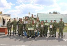 В Мозырском погранотряде состоялся чемпионат органов пограничной службы по стрельбе из табельного оружия