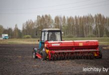 Фотофакт. Кипит работа на полях у тружеников села и в выходной день