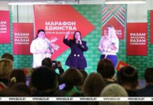 «Приятный сюрприз». Концерт в цеху мозырского «Беларускабеля» прошел во время «Марафона единства»