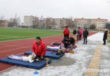 Лельчицы. Снежный снайпер