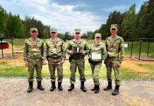 Мозырские пограничники приняли участие в чемпионате органов погранслужбы по стрельбе из табельного оружия