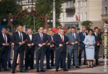 Форум медийного сообщества Беларуси продолжается в Гомеле: второй день медиафорума стартовал на площади Восстания