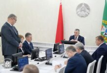 Член Совета Республики Е.Зенкевич приняла участие в заседании Гомельского облисполкома