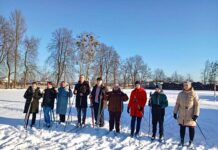 Товарищеские лыжные соревнования в Боровской школе