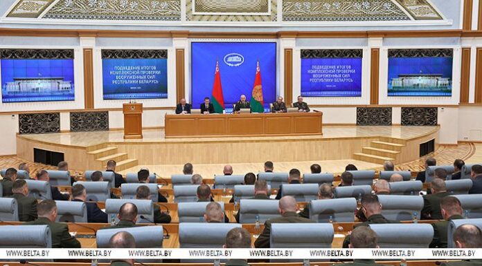 Итоги комплексной проверки Вооруженных Сил. Лукашенко собрал военных для «разбора полетов»