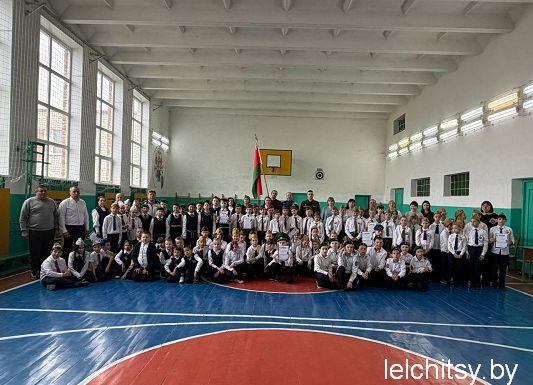 В Лельчицах определились лучшие юные патриоты
