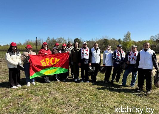 Лельчане присоединились к экологической акции «Беларусь синеокая»