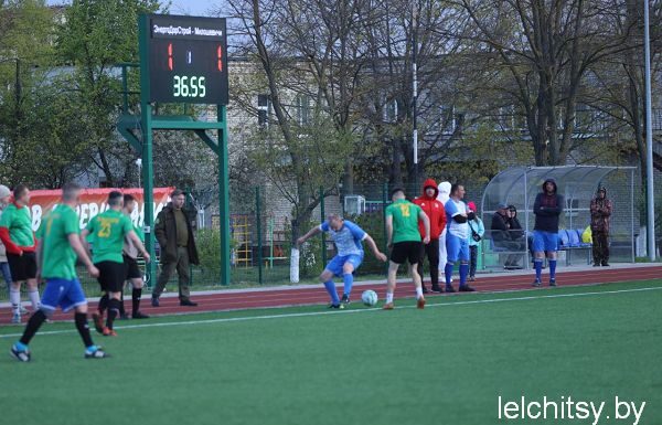 Открытие чемпионата Лельчицкого района по футболу