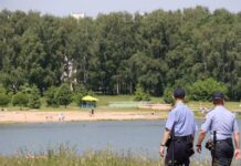 Пляжный сезон, милиция следит за порядком