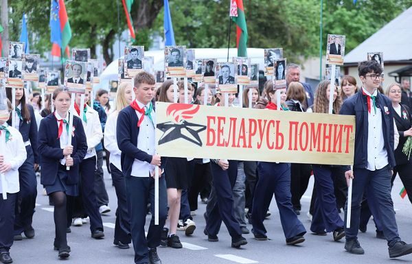 Лельчане помнят: акция «Беларусь помнит» объединяет сердца