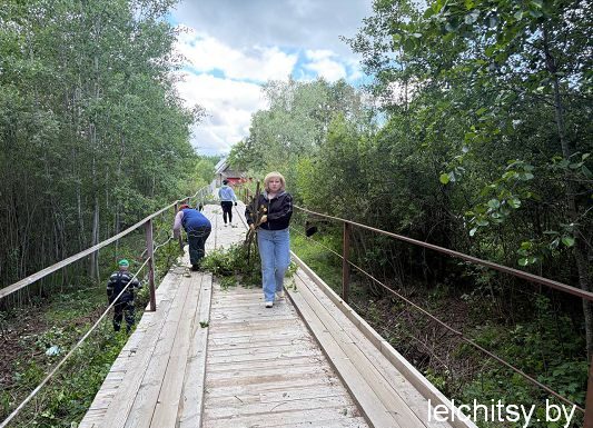 Благоустройство в агрогородке Липляны