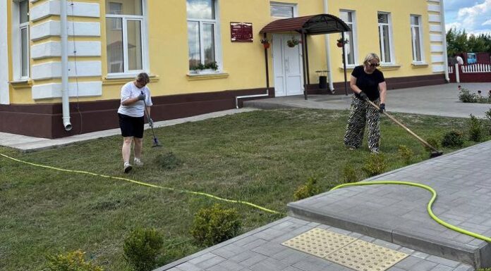 Озеленение прошло на ура